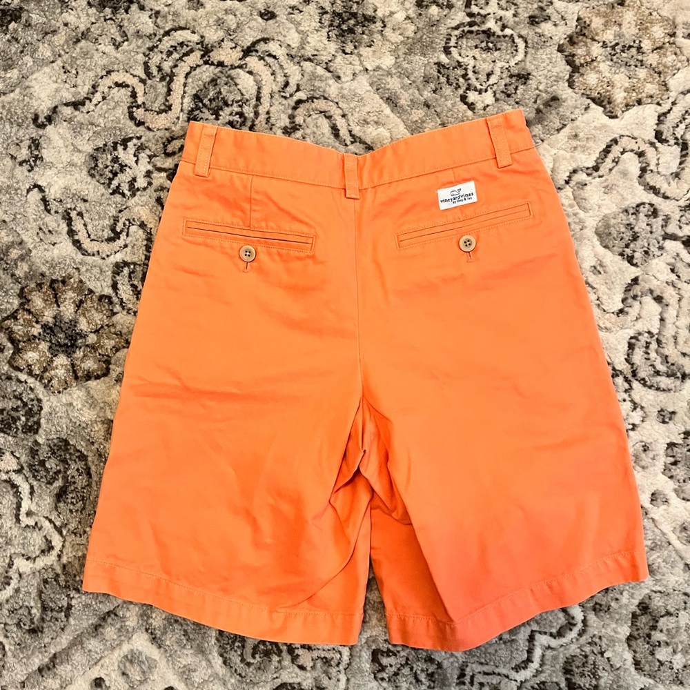 Boys size 14 Vineyard Vines coral shorts